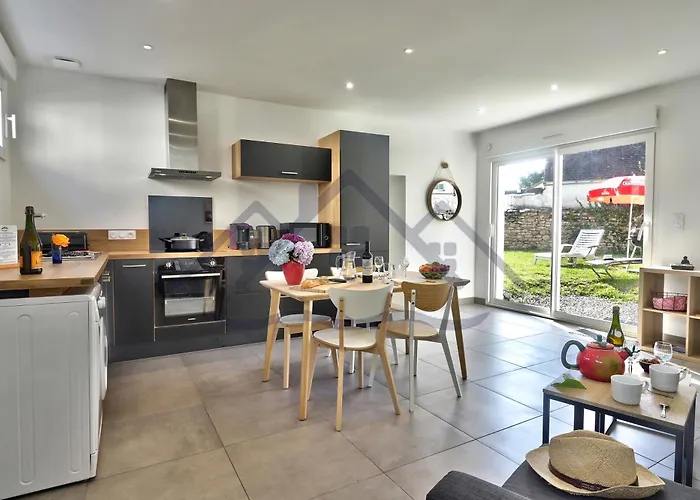 Localise - M44 - Ty Juzolie -Maison De Plain-Pied Avec Jardin Clos A Deux Pas Du Centre, Du Port Et Des Plages Du Guilvinec - Wifi Inclus - Linge De Lit Inclus - Animaux Bienvenus