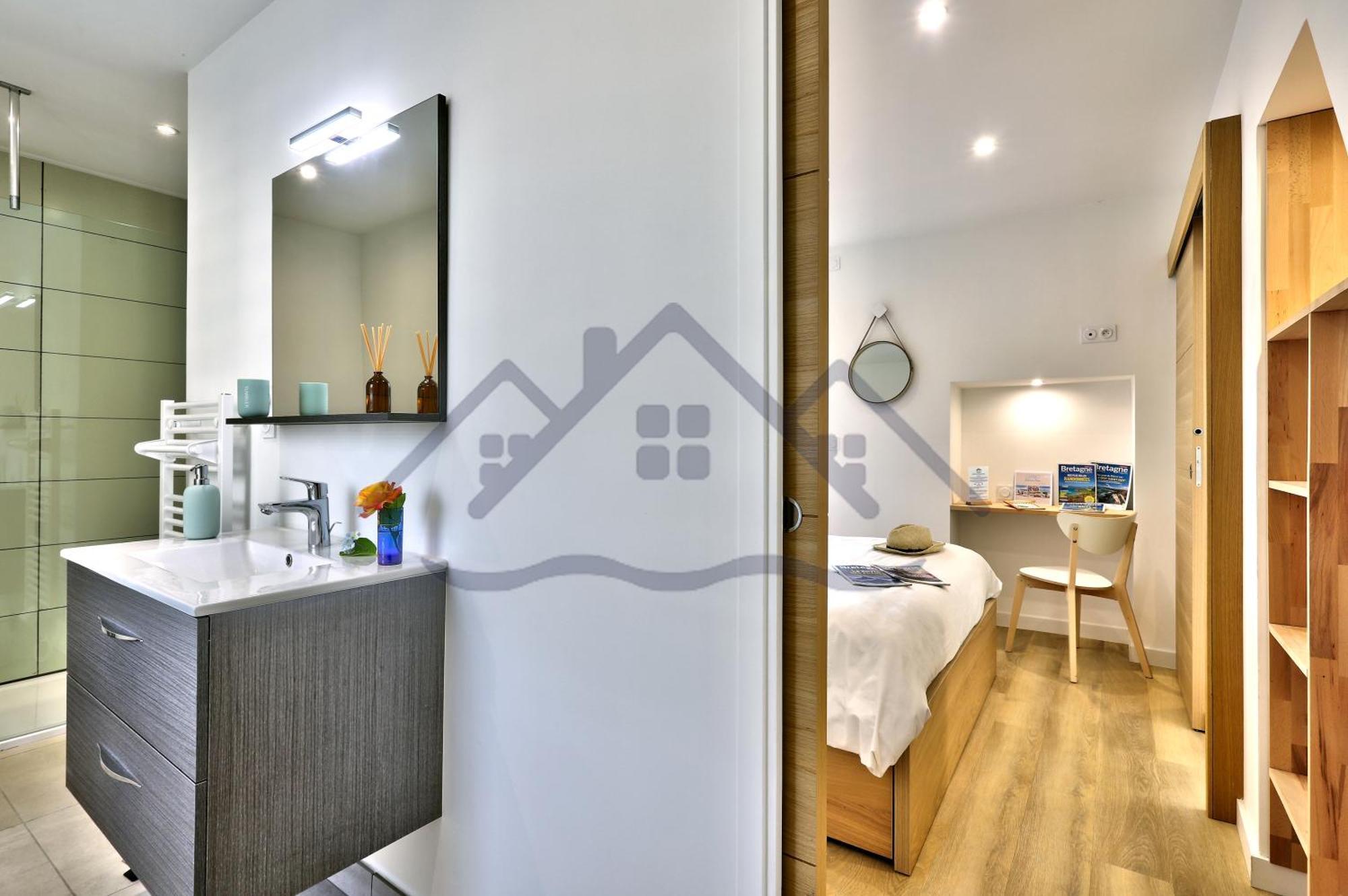 Сasa de vacaciones Localise - M44 - Ty Juzolie -maison De Plain-pied Avec Jardin Clos A Deux Pas Du Centre, Du Port Et Des Plages Du - Wifi Inclus - Linge De Lit Inclus - Animaux Bienvenus *